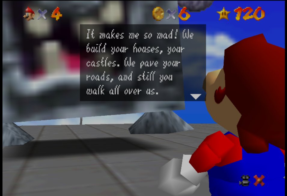CC64932566's tweet photo. @DriftCons @SuperMarioOOC85 They had the perfect chance to reference this, though https://t.co/CKMVjX54W4