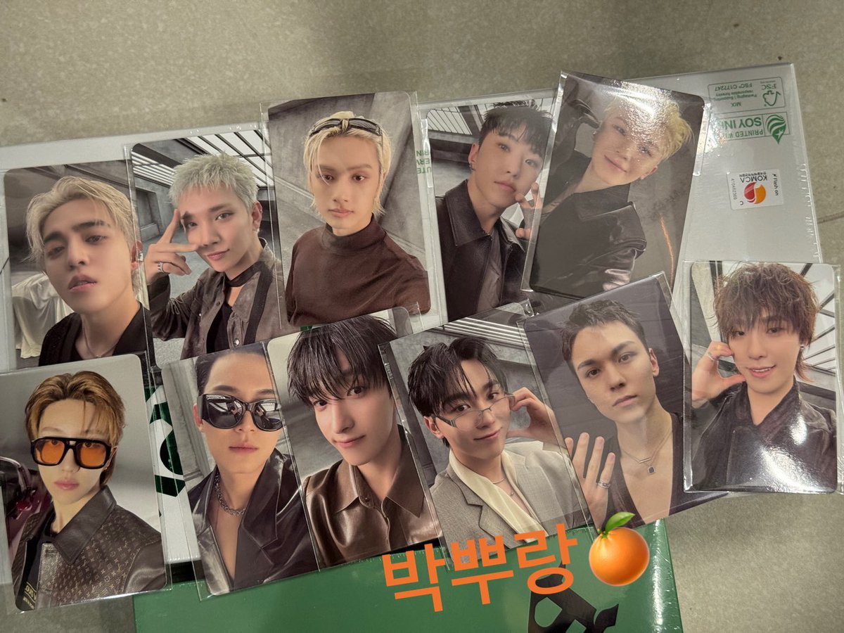 shua_enthusiast's tweet photo. bad influence MV photocards 😮‍💨 https://t.co/z56fJ3DROV
