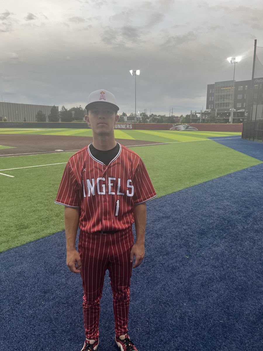 #ConnieMack25 F: Colorado Angels 9, Slammers Bitzer 6
PoG: <a href="/BCeyrolles/">Brody Ceyrolles</a> 3-4, HR, 2B, 4 RBI, 2R | 3 IP, 4K, 2H
Notable: <a href="/Sean_Klaess/">Sean</a> 2-4, 3 RBI
Notable: <a href="/lucas_schultz14/">Lucas Schultz</a> 2-4, 2B, RBI