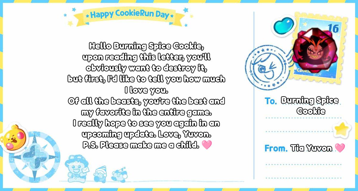RyanYuvon's tweet photo. @GingerBrave_dev Hello hello 🩷✨✨

#Happy_CookieRunDay #16th_Cookieletter
#cookierunkingdom
#shadowmilkcookie https://t.co/Chh7McBjTh