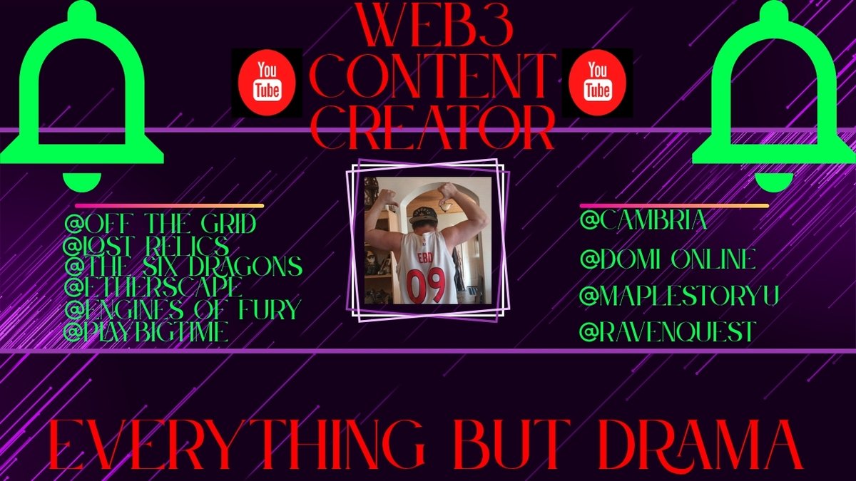 💎🩸(Everything But Drama)🩸💎 (@ebd416) on Twitter photo Did I miss any hidden gems? Probably did tbh. However this list is pretty GOATED. #Web3 #Web3Gaming #PlayToEarn
Check out the games I mentioned, you won't be disappointed!💪
<a href="/LostRelicsGame/">Lost Relics</a>
<a href="/playbigtime/">Big Time</a> <a href="/playoffthegrid/">Off The Grid</a> <a href="/playcambria/">Cambria</a> <a href="/RavenQuestGame/">RavenQuest</a> <a href="/MaplestoryU/">MapleStory Universe</a> <a href="/Etherscape_io/">Etherscape</a> Did I miss any hidden gems? Probably did tbh. However this list is pretty GOATED. #Web3 #Web3Gaming #PlayToEarn
Check out the games I mentioned, you won't be disappointed!💪
<a href="/LostRelicsGame/">Lost Relics</a>
<a href="/playbigtime/">Big Time</a> <a href="/playoffthegrid/">Off The Grid</a> <a href="/playcambria/">Cambria</a> <a href="/RavenQuestGame/">RavenQuest</a> <a href="/MaplestoryU/">MapleStory Universe</a> <a href="/Etherscape_io/">Etherscape</a>