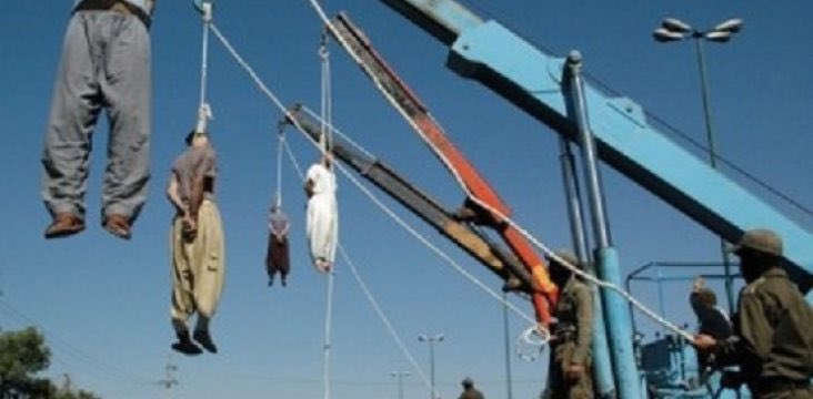 D_abdulkader's tweet photo. This is the Islamic regime in Iran, publicly executing Kurds on a daily basis.

No tears shed from the Kurdish people. https://t.co/SVLqsYKdbo
