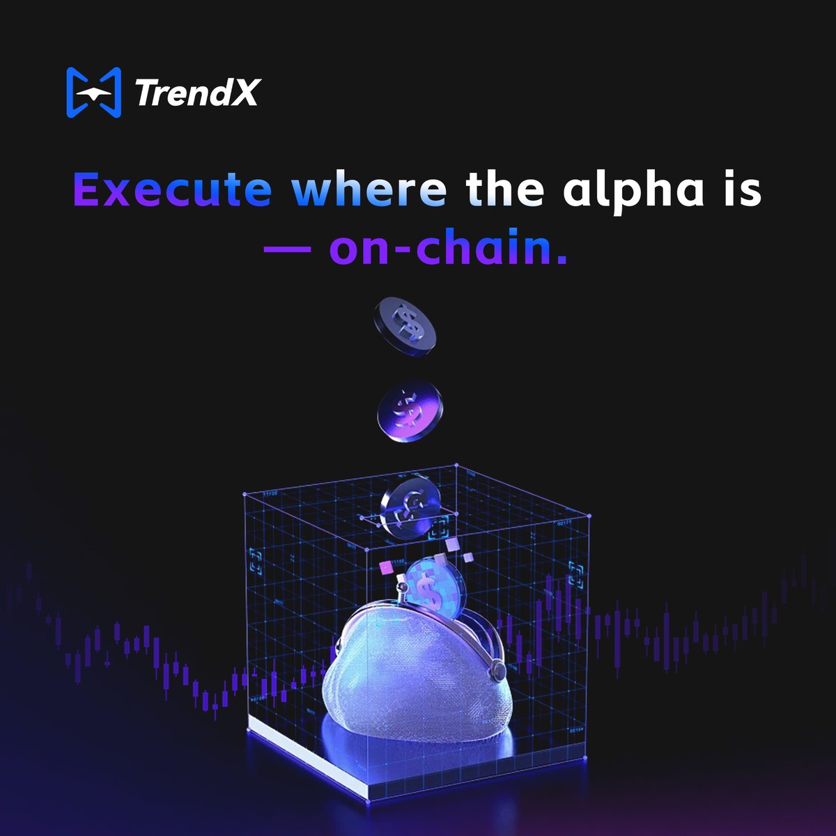 🤠 Execute where the alpha is — on-chain.

Speed and visibility are everything.
Forget waiting. Forget centralized noise.

No delay. No middlemen.
Just pure alpha, mined straight from the chain.
👉 trendx.tech

#TrendX #OnChainAlpha