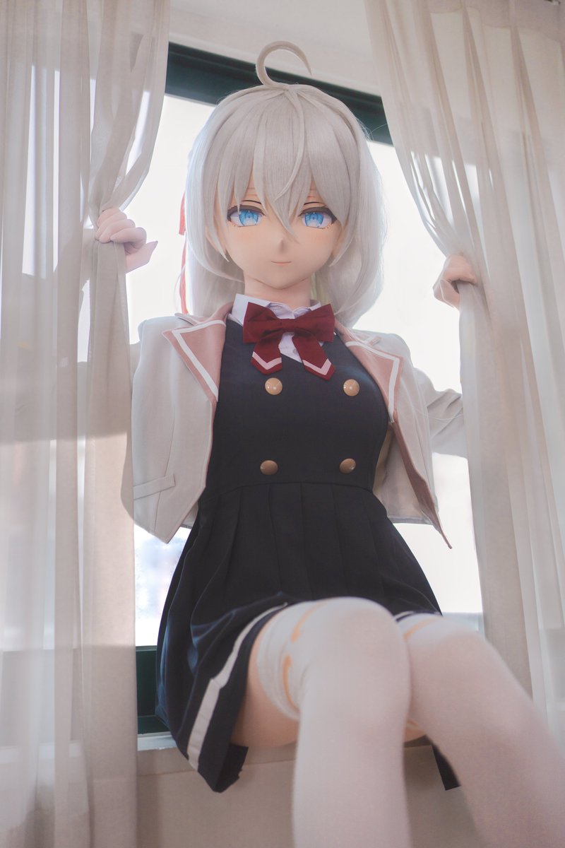 Rene974736's tweet photo. 「И на меня тоже обрати внимание.」
「え、なに？」
「別に？　『こいつホント馬鹿だわ』って言っただけ」

【 Roshidere / Alisa Mikhailovna Kujou(アーリャ)】
【 로시데레 / 아랴양 】

🎭: @Cyberloafing_S 
📷&amp;🎨: @Aegis_Snu 

#kigurumi #着ぐるみ #アーリャさん #ロシデレ https://t.co/8dGG36wEKM