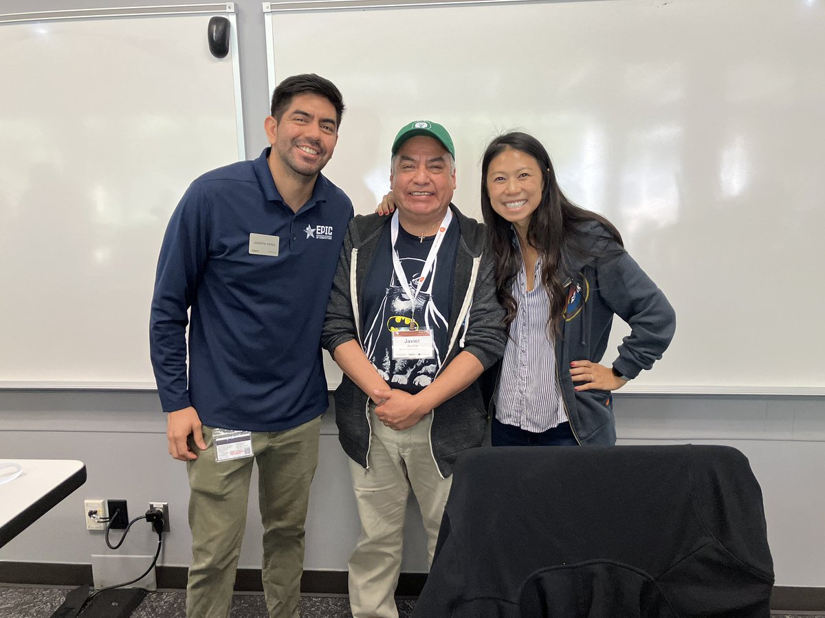 javierfaguilar's tweet photo. Thank you to our instructors Judy &amp; Joseph 
@weteachcs #DeepDives #microbit @microbit_edu
#cs4yall
Representing @efwmaschool
@dfwcsta @EdcampEFWMA 
#networking #learning #teamwork #equity #diversity #confidence  #codeisfun  #CSforALL #EveryCanCode #ITeachCode #fun   #AFEteacher https://t.co/1g5LKGDfcE