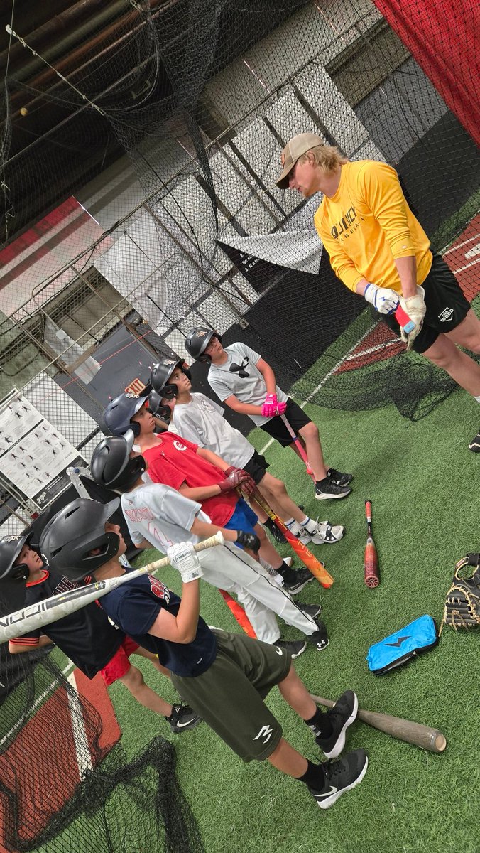 Nick Piazza (@npiazza77) on Twitter photo The vibe is always different when <a href="/BlaiseByron/">Byron Blaise</a> is at the helm
<a href="/QUHawksBaseball/">Quincy University Baseball</a>
<a href="/Rockford_Rivets/">Rockford Rivets</a>
<a href="/SBARaiders/">SBA Raiders</a> The vibe is always different when <a href="/BlaiseByron/">Byron Blaise</a> is at the helm
<a href="/QUHawksBaseball/">Quincy University Baseball</a>
<a href="/Rockford_Rivets/">Rockford Rivets</a>
<a href="/SBARaiders/">SBA Raiders</a>