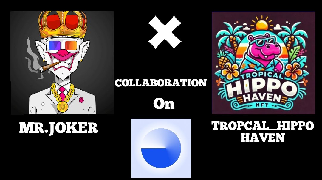 JOKER_WL (@joker__nfts) on Twitter photo 🎉We are pleased to cooperate with <a href="/Trhaven_nft/">Tropical.Hippo.Haven</a>
🎁-We offer 5 GTD &10 FCFS
Price:(GTD/WL ) #Free
Supply:2750
✅To Enter
🚨Follow: <a href="/Trhaven_nft/">Tropical.Hippo.Haven</a> & <a href="/JOKER__NFTs/">Mr.Joker</a>
🚨and Tag 2 friends
🚨Drop your #Base wallet
🚨Join Tg t.me/joker_mint
#Giveaway #NFTs #FreeNFT #MINT 🎉We are pleased to cooperate with <a href="/Trhaven_nft/">Tropical.Hippo.Haven</a>
🎁-We offer 5 GTD &10 FCFS
Price:(GTD/WL ) #Free
Supply:2750
✅To Enter
🚨Follow: <a href="/Trhaven_nft/">Tropical.Hippo.Haven</a> & <a href="/JOKER__NFTs/">Mr.Joker</a>
🚨and Tag 2 friends
🚨Drop your #Base wallet
🚨Join Tg t.me/joker_mint
#Giveaway #NFTs #FreeNFT #MINT