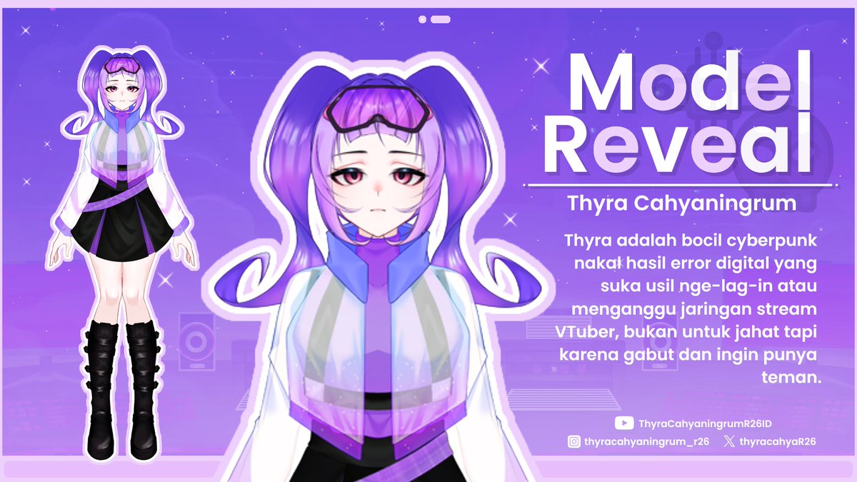 Halo semua akhirnya model Rara sudah terbuka semua, yuk dukung aku dengan subs yt dan follow X aku🫶🏼
TAGS:
#ThyraCahyaningrum
general : #ThyRootAccess
fams : #Malwarriors
live : #ThyraStreamBug
fanart : #ThyraDoodleDump
clips : #CrashCutThyra
meme : #LOLwareThyra
oshi mark : 👾🖥️