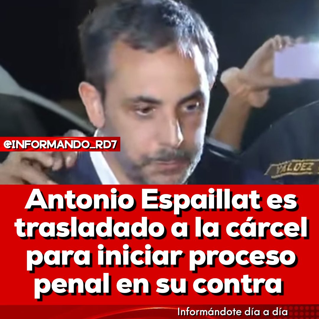 El propietario de la discoteca Jet Set, Antonio Espaillat, fue trasladado al Palacio de Justicia de Ciudad Nueva.