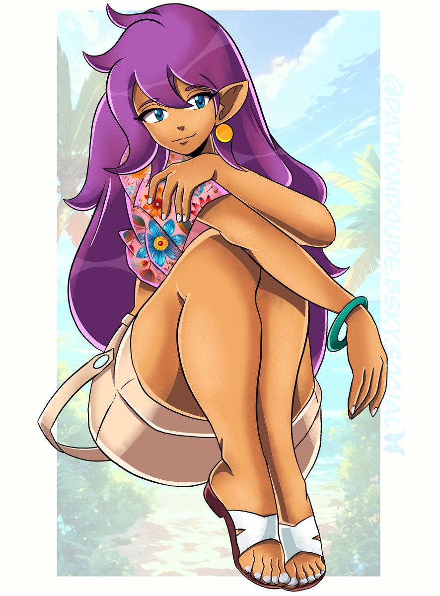 Summertime Shanti 

#Shantae #fanart