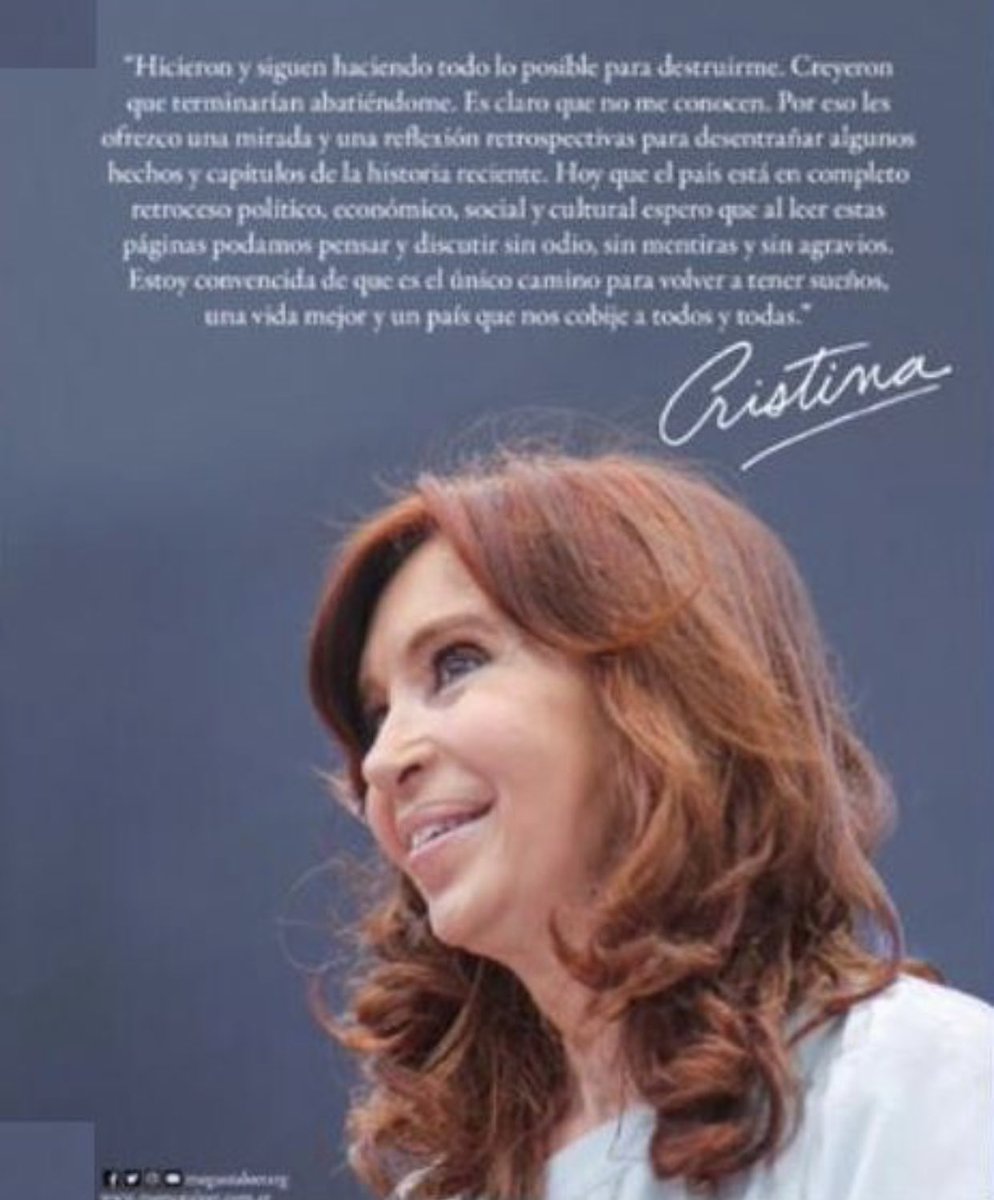 testaroom's tweet image. #CristinaLibre