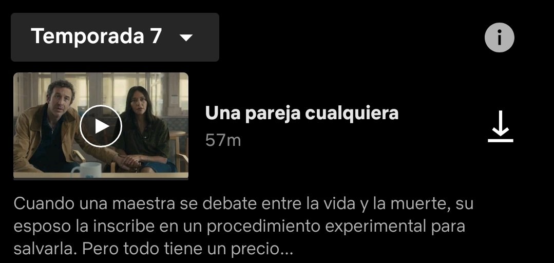 Djjonare's tweet photo. @icanepa04 @guiItyass1n @HeySantanaYT @Edwinota @elonmusk Es la temporada 7, una pareja cualquiera. Así se llama https://t.co/yYInDeHK99