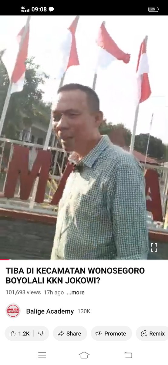 Setelah saya berkunjung langsung ke kab Boyolali, kec Wonosegoro, tidak ada bukti atau dokumen yang membuktikan Jokowi KKN di kecamatan tersebut. Entah darimana Bareskrim simpulkan data tersebut.

youtube.com/live/C3xVH3x7r…