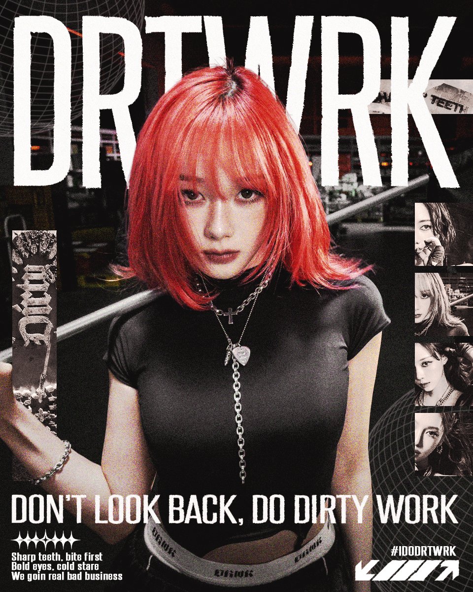 Sharp teeth, bite first. #IDODRTWRK #aespa #GISELLE #DirtyWork
