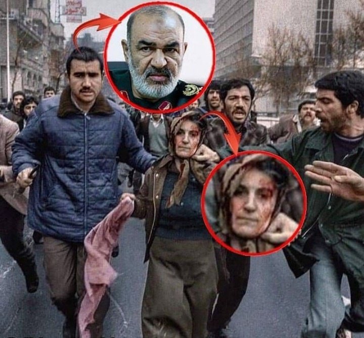 IMbeatreas's tweet image. سردار سلامی همون کسی بود که در شورش ۵۷ خدمتکار شاه رو زنده زنده سوزوند.

جهنم خوش بگذره