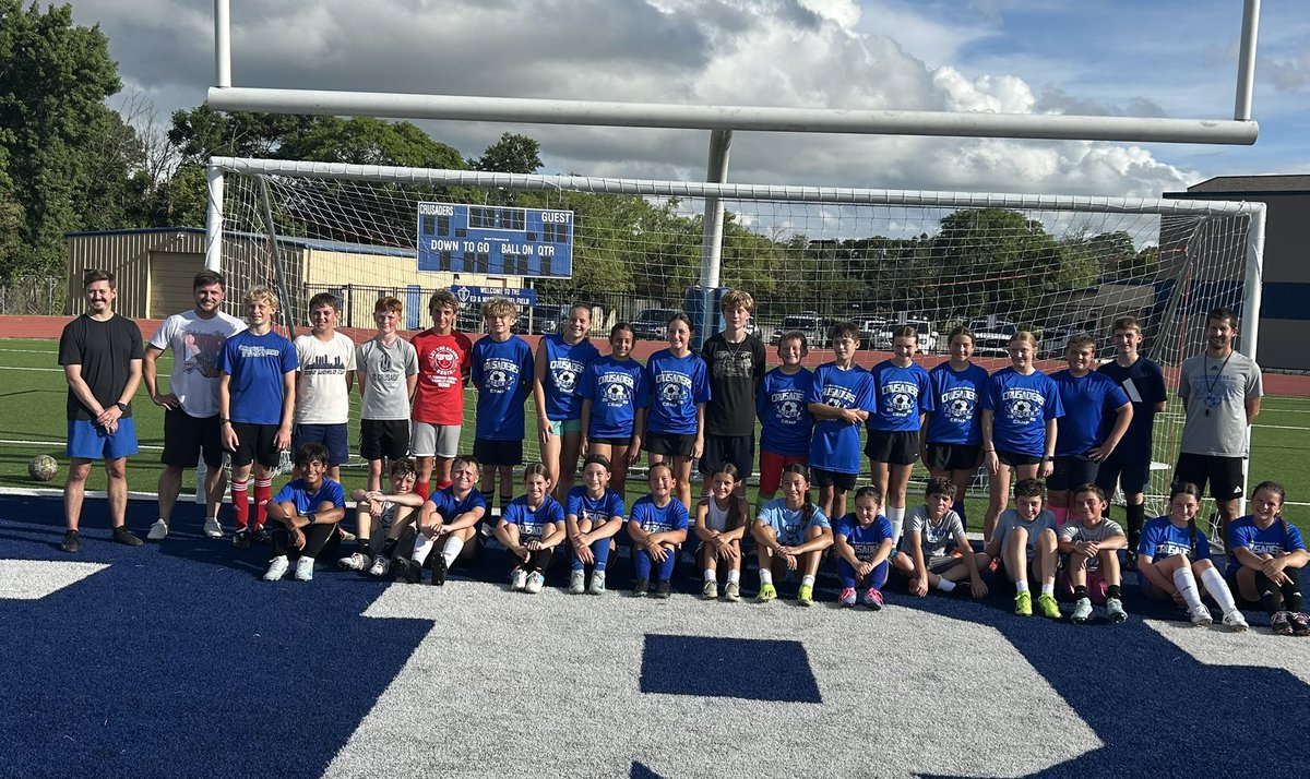 KMC Crusaders Soccer (@kmc_soccer) on Twitter photo We had a great week of camp with our middle schoolers this past week! Thanks to all who attended. The future of Kapaun soccer looks bright! <a href="/kmcathletics/">KMC Athletics</a> <a href="/kapauncrusaders/">Kapaun Mt. Carmel</a> We had a great week of camp with our middle schoolers this past week! Thanks to all who attended. The future of Kapaun soccer looks bright! <a href="/kmcathletics/">KMC Athletics</a> <a href="/kapauncrusaders/">Kapaun Mt. Carmel</a>