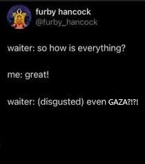 Should be standard response