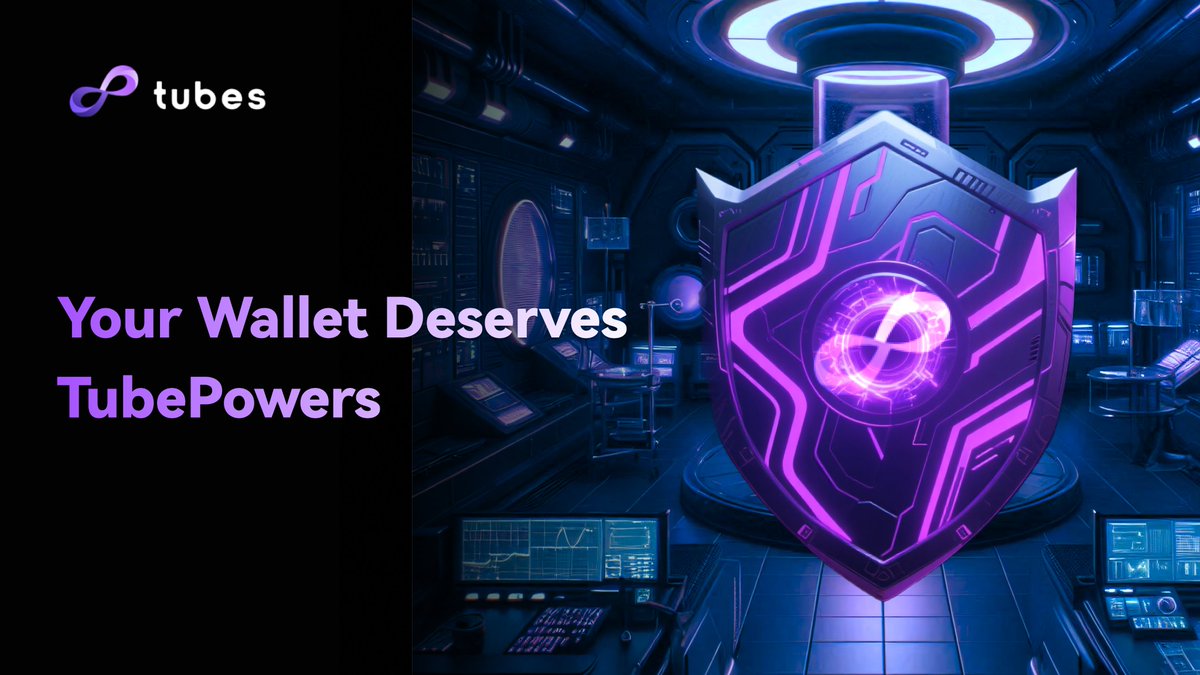 tubescommunity's tweet photo. Your wallet isn’t just a vault — it’s your command center. So why settle for basic?

Power up with the protocol that brings real #DeFi energy. Give it what it truly deserves: TubePower⚡️#TubeProtocol https://t.co/kQFNcE8mA0