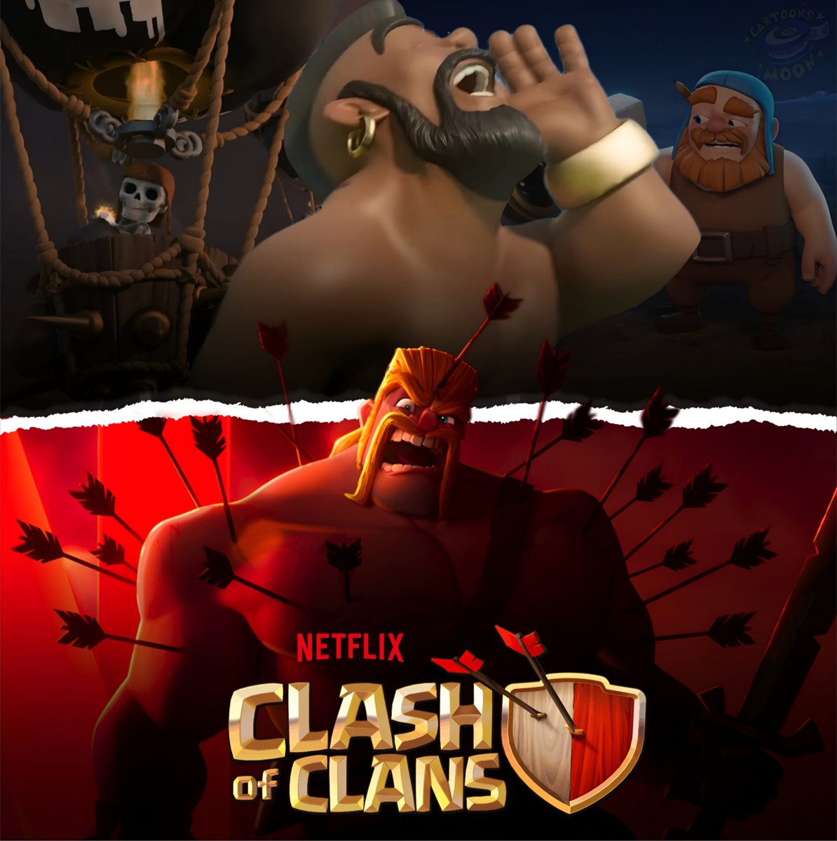 El showrunner de la serie animada de Clash of Clans que prepara Netflix, será Fletcher Moules.

Él dirigió los famosos cortos clásicos del juego.

Esta es la sinopsis oficial:

💬 "La historia sigue a un Bárbaro decidido (pero abrumado) que debe liderar a un grupo de inadaptados
