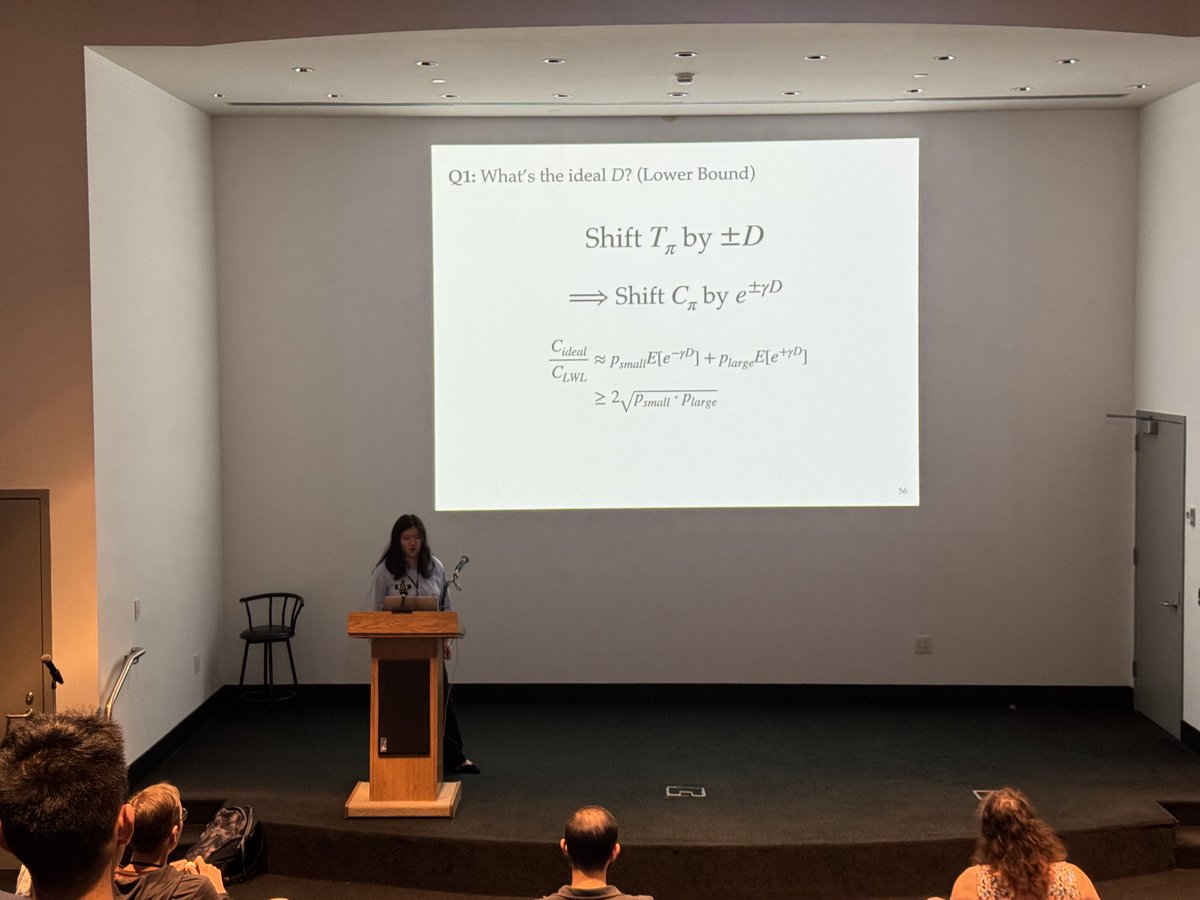 ACMSigmetrics's tweet image. ACM SIGMETRICS 2025: moments of Day 3 - part2 (talks and panels)