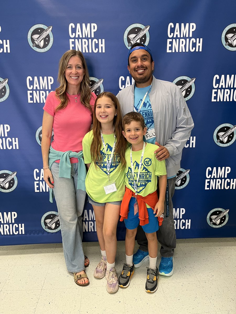 TeacherFlu's tweet image. Much more to come, but our G/T camp, Camp Enrich was such a huge success. More campuses, students, and parents than ever. So proud of this. And I get to consume it as a parent. My kids had a blast due to the hard work of their teachers. Feeling thankful for this community!