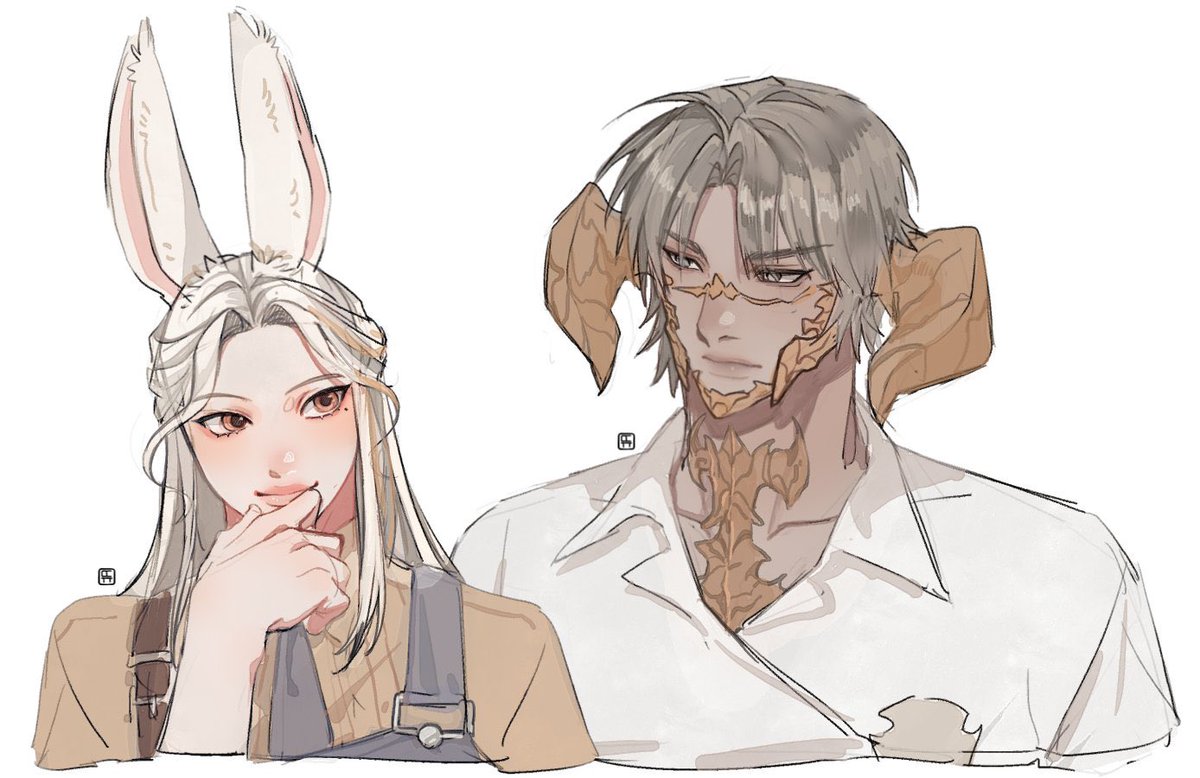 RT🧡
안녕하심니카, 많은 관심 주셔서 감사함니다
예약을 어느정도 진행해서요. 감사한 마음에 RT 이벤트 한번 하게씁니다,, 
이 트윗 알티해주신 두분께 최대 2장까지 두상 작업 해드리겠습니다!
파판 한정 아닙니다! 실제 진행한 커미션 건 첨부합니다 ☺️
당발은 6월 19일에 하겠습니당!
많관부!