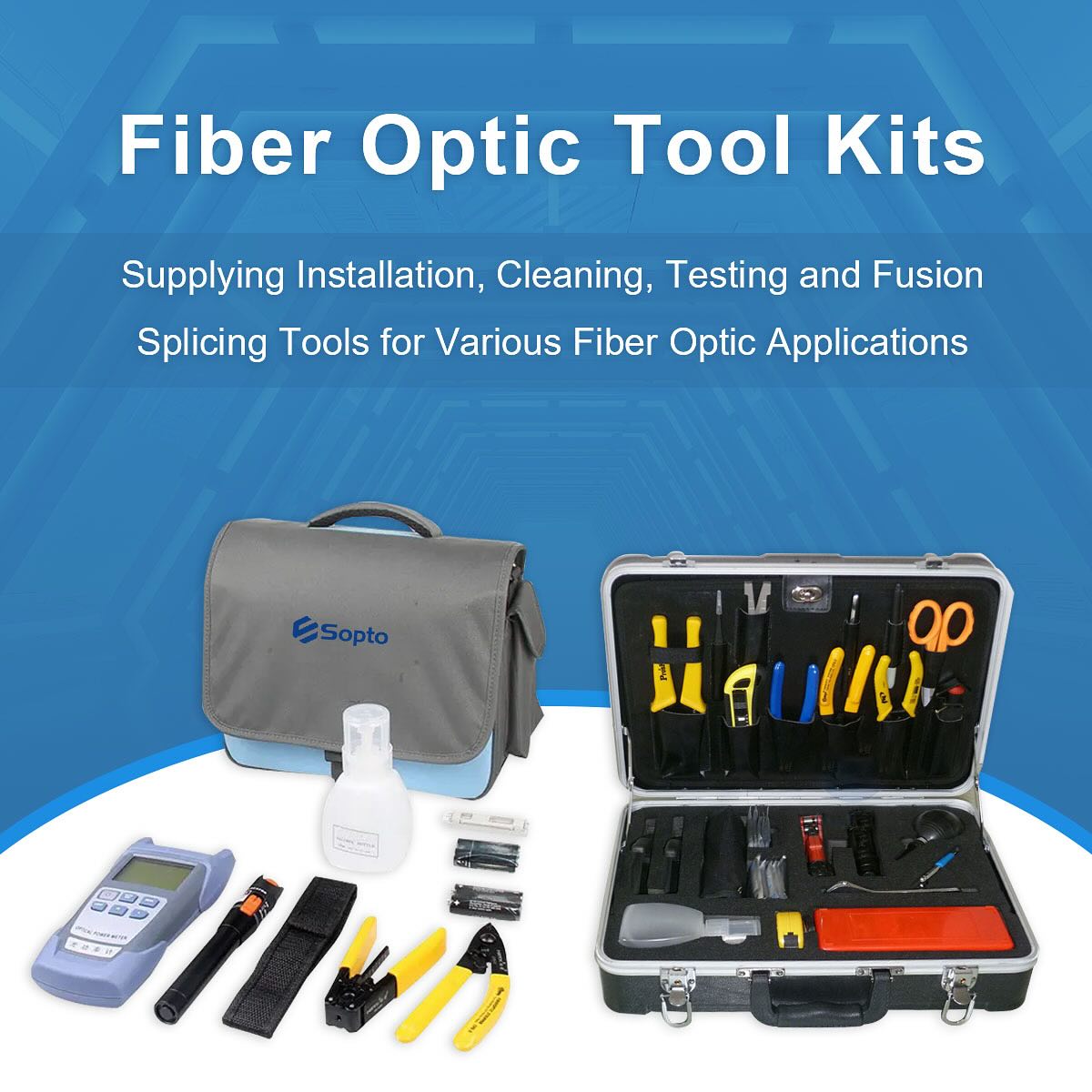 SoptoTechnology's tweet image. Fusion Splicer, OTDR, Optical Power Meter, Fiber Tools Kits. We can supply various types of optical fiber installation, maintenance, and testing tools. Inquiry info@sopto.com.cn, My whatsapp: wa.me/+8618688759008/
#OTDR #Fusionsplicer #splicingmachine #fibertoolskits #VFL