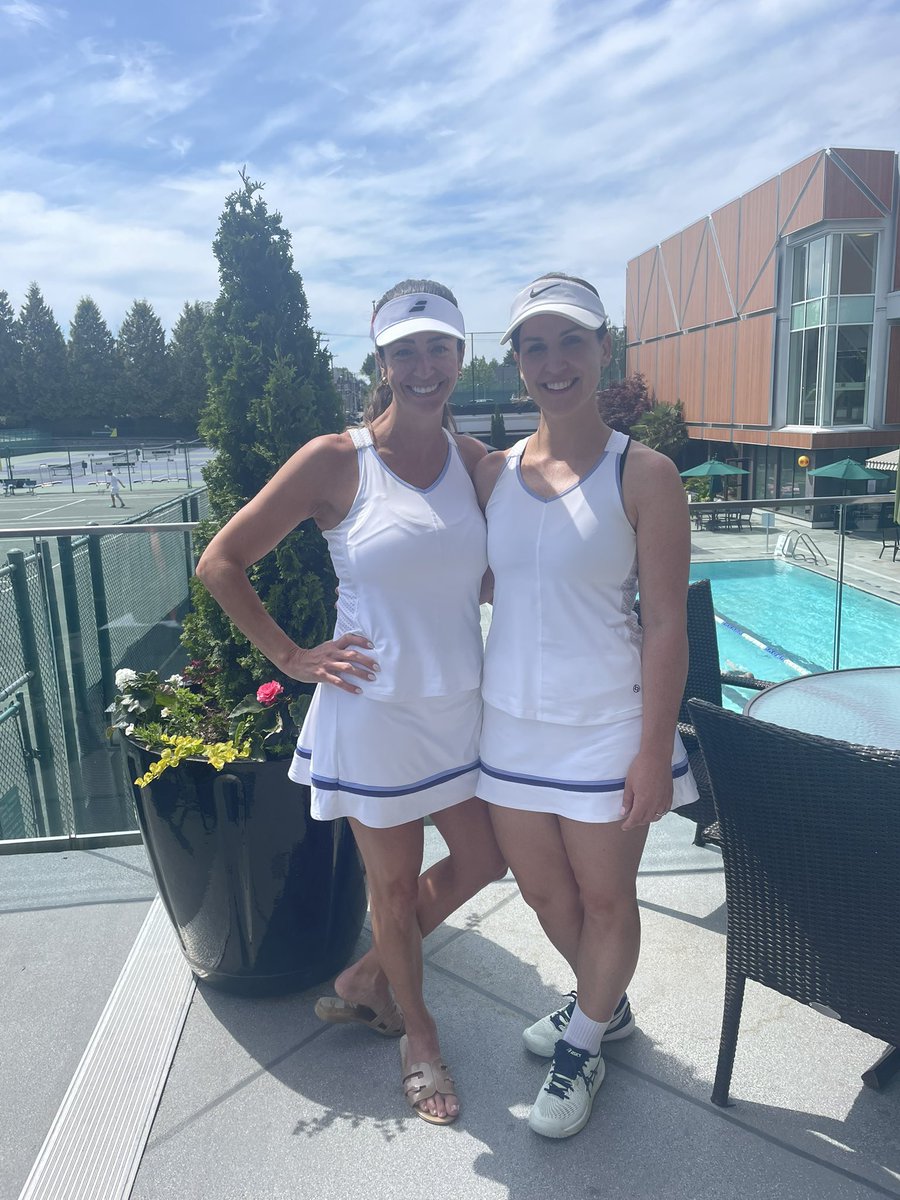 AngCengarle's tweet photo. Undefeated! Kudos to my new dbles partner this season - we kicked ass and had such a great time! Even when we were down.. badly, we kept the positivity going. Such an inspiring group of ladies on our team with encouraging and dedicated captains - thank you!! 

#cityleague #tennis https://t.co/NFqsCh2I6v