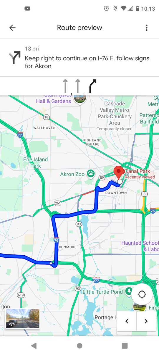 kbruns300's tweet image. @ColdwaterAD 
A heads up to @ColdwaterBB fans, 
As you're coming into Akron on I76 East, there are signs that say                "I76E Detour, Use 277". 
Don't panic or get confused cause I76E is NOT ACTUALLY CLOSED.
Take the exit to stay on 76E and that leads to you downtown