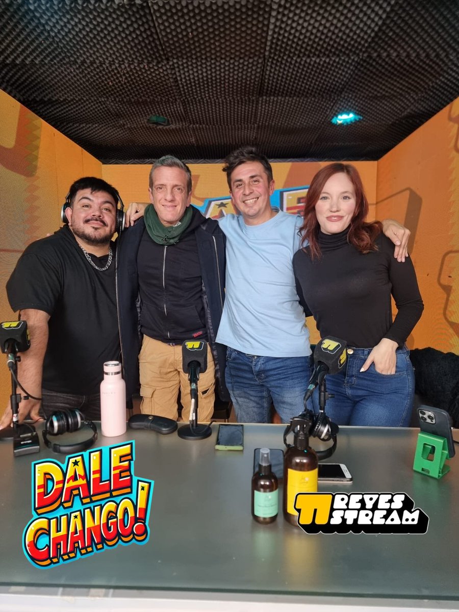 Gracias <a href="/mauroszeta/">Vía Szeta</a> x venir
#Dalechango
<a href="/HeberYbaez/">Heber Ybañez</a> <a href="/IannottiRomina/">Romina Iannotti</a> 
#2reyesstream