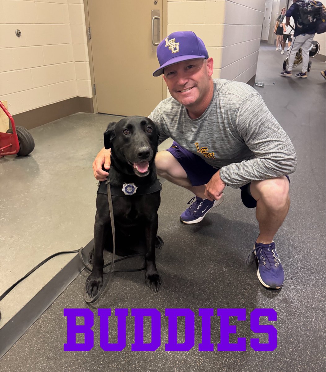 My favorite Coach… ⚾️ 🐾