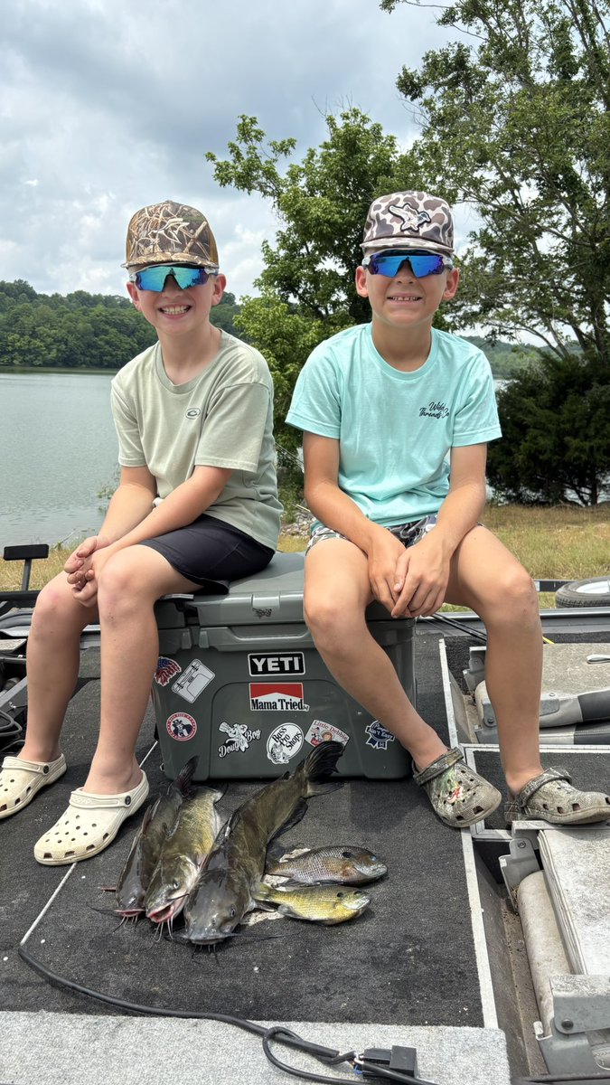 Get them outside. Get them in the woods. Get them on the water. 

If we want this generation to enjoy it like we did and them to do the same for kids when they are older we have to make time for them to experience it whenever we can and they want.

Get them OUTSIDE.