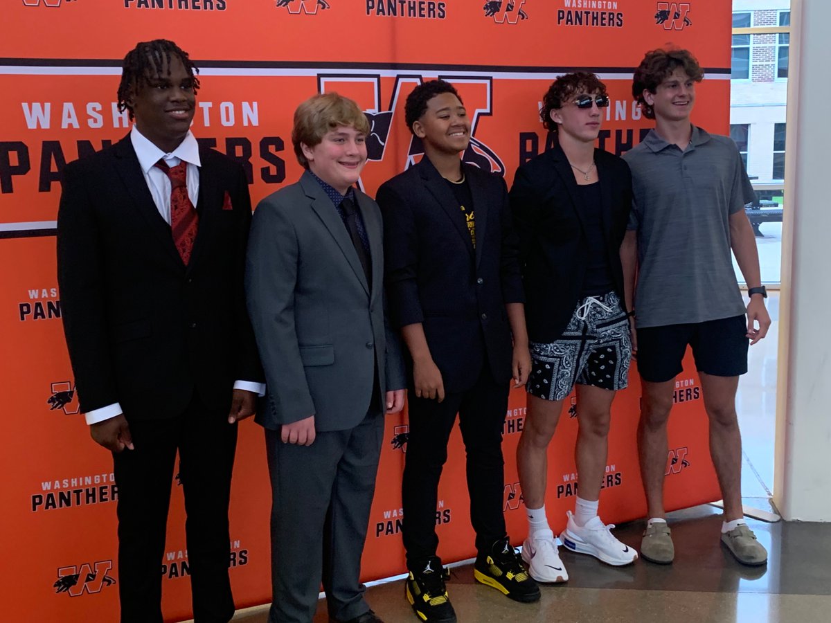 WCHSPantherFB's tweet photo. Draft Night 2025 in the books. Thanks to all who came to support our athletes https://t.co/tMIY8QJM0U