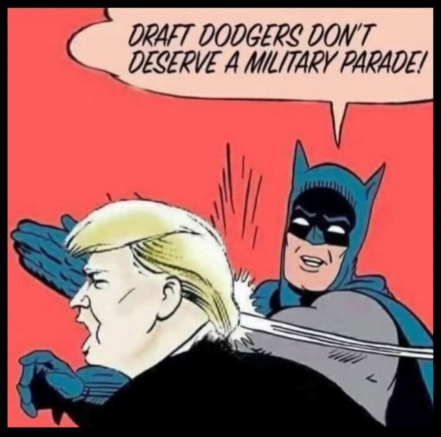 kangaroos991's tweet photo. Raise a ✋ if you think a 'draft dodger' is UNFIT to be Commander in Chief! 🙋‍♂️ https://t.co/FhfXgGlvcX