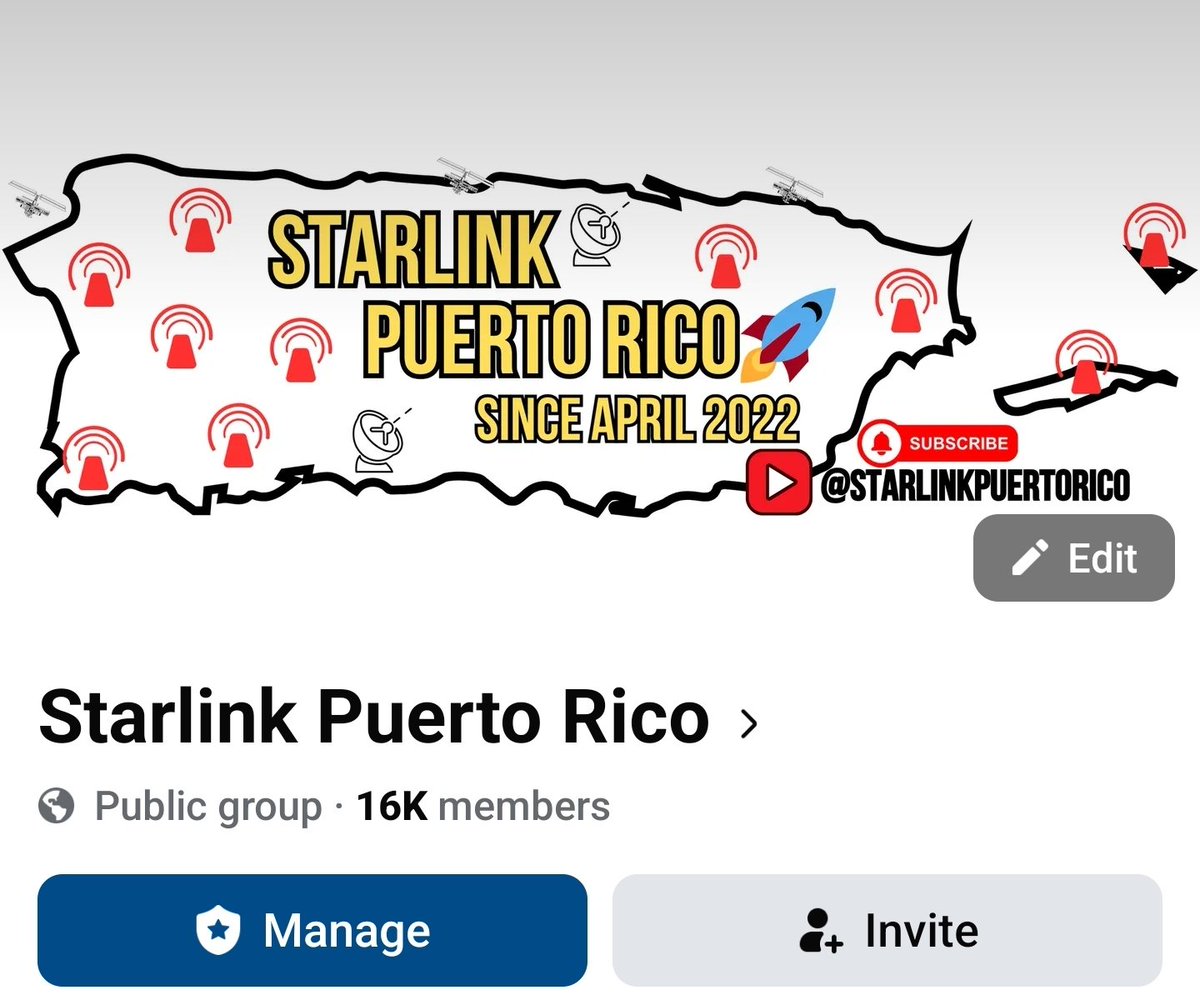 luisluisluispr's tweet photo. @DontCutKids @Bubblebathgirl @elonmusk I’m the admin of the Starlink Puerto Rico Facebook group with over 16K followers. The community and I help people every day to activate and enjoy Starlink. We’re always ready to help! 😊🇵🇷🚀 https://t.co/gWjVhdavxX
