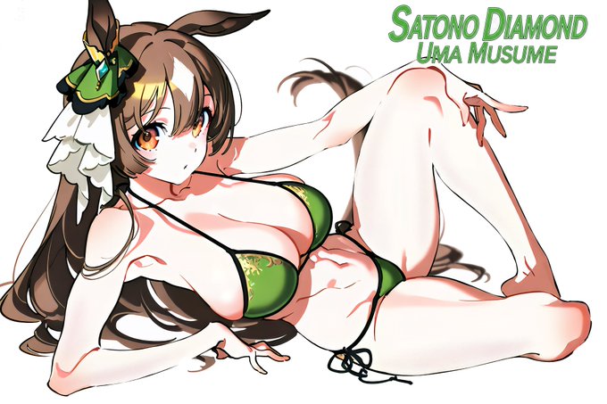 サトノダイヤモンド ビキニの姿 やはり夏と言えば水着だ