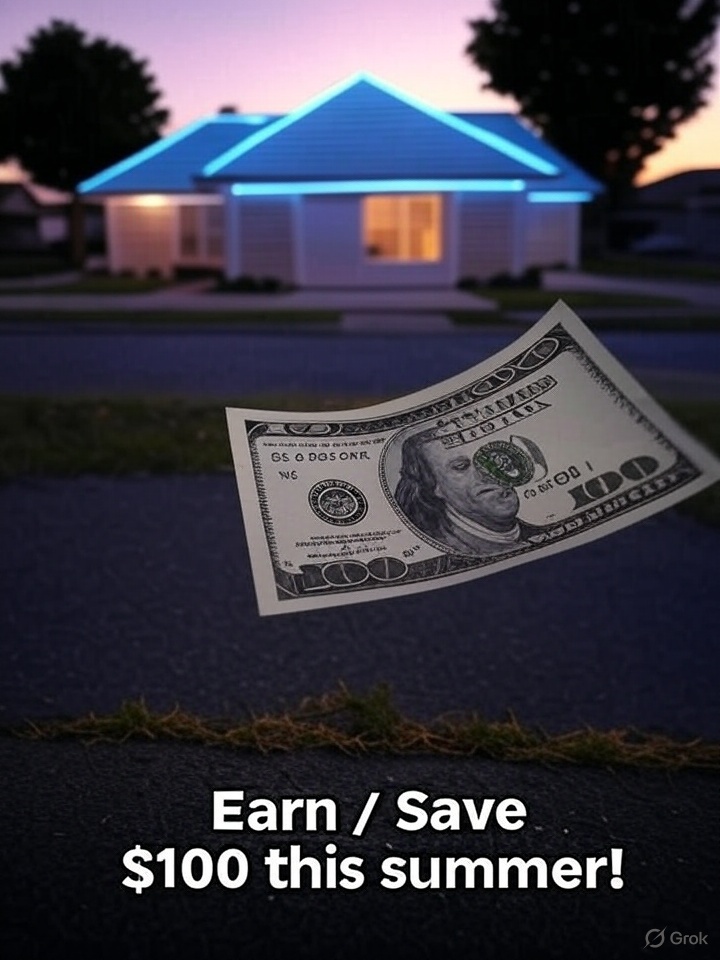 WeatherShielder's tweet image. Earn $100 for every friend you refer to us this summer for a new roof. New customers save $100 themselves. Call for free estimate or book online. #NewRoof #WeatherShielders #RoofReplacement #ShingleRoof #LocalRoofers #GAFCertified #ColumbusGAHomes