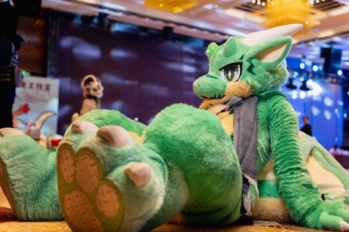 DragonMidorimon's tweet image. 脚底脏脏
📸红叶
#FursuitFriday