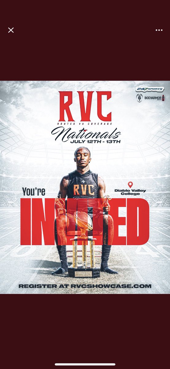 Jalonn_anderson‼️ (@jalonnanderson) on Twitter photo Thank you <a href="/RVCshowcase/">THE RVC SHOWCASE</a> for the opportunity to come compete god bless❤️
<a href="/CoachMcConico/">Troy McConico, M.A.Ed</a> <a href="/CoachBriscoeWR/">Coach Briscoe</a> <a href="/DBCoachWalk/">Coach Walk 🐏🏈</a> <a href="/BrandonHuffman/">Brandon Huffman</a> Thank you <a href="/RVCshowcase/">THE RVC SHOWCASE</a> for the opportunity to come compete god bless❤️
<a href="/CoachMcConico/">Troy McConico, M.A.Ed</a> <a href="/CoachBriscoeWR/">Coach Briscoe</a> <a href="/DBCoachWalk/">Coach Walk 🐏🏈</a> <a href="/BrandonHuffman/">Brandon Huffman</a>