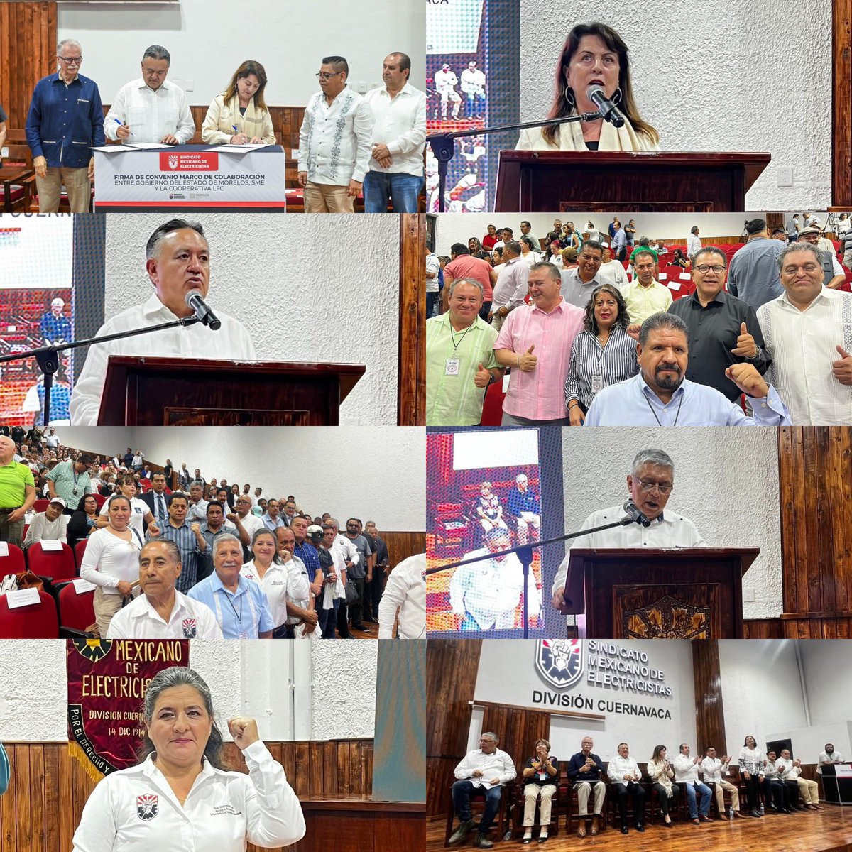 BOLETÍN DE PRENSA

Firma de Convenio de Colaboración entre el Gobierno del Estado de Morelos y el Sindicato Mexicano de Electricistas.

Click aquí facebook.com/share/p/15QYPh…