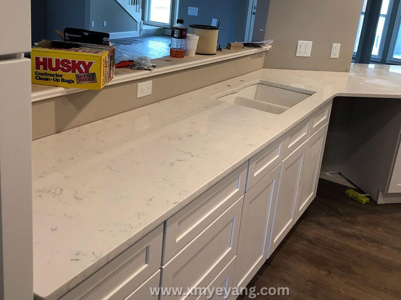 Marble_Decor's tweet image. Middle white quartz countertop projects finished by Yeyang Stone.
If you have any projects need this marble, welcome to contact us.
#quartzcountertop #kitchencountertop #countertop