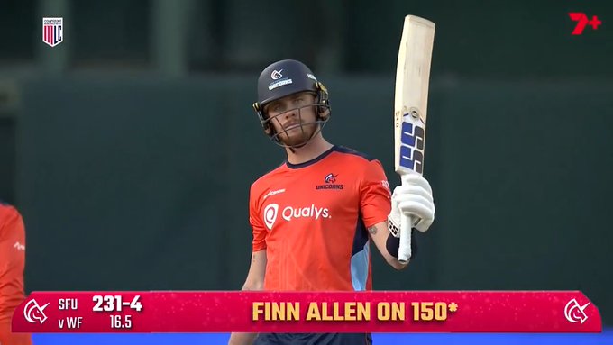 The most ever sixes in a T20 innings!