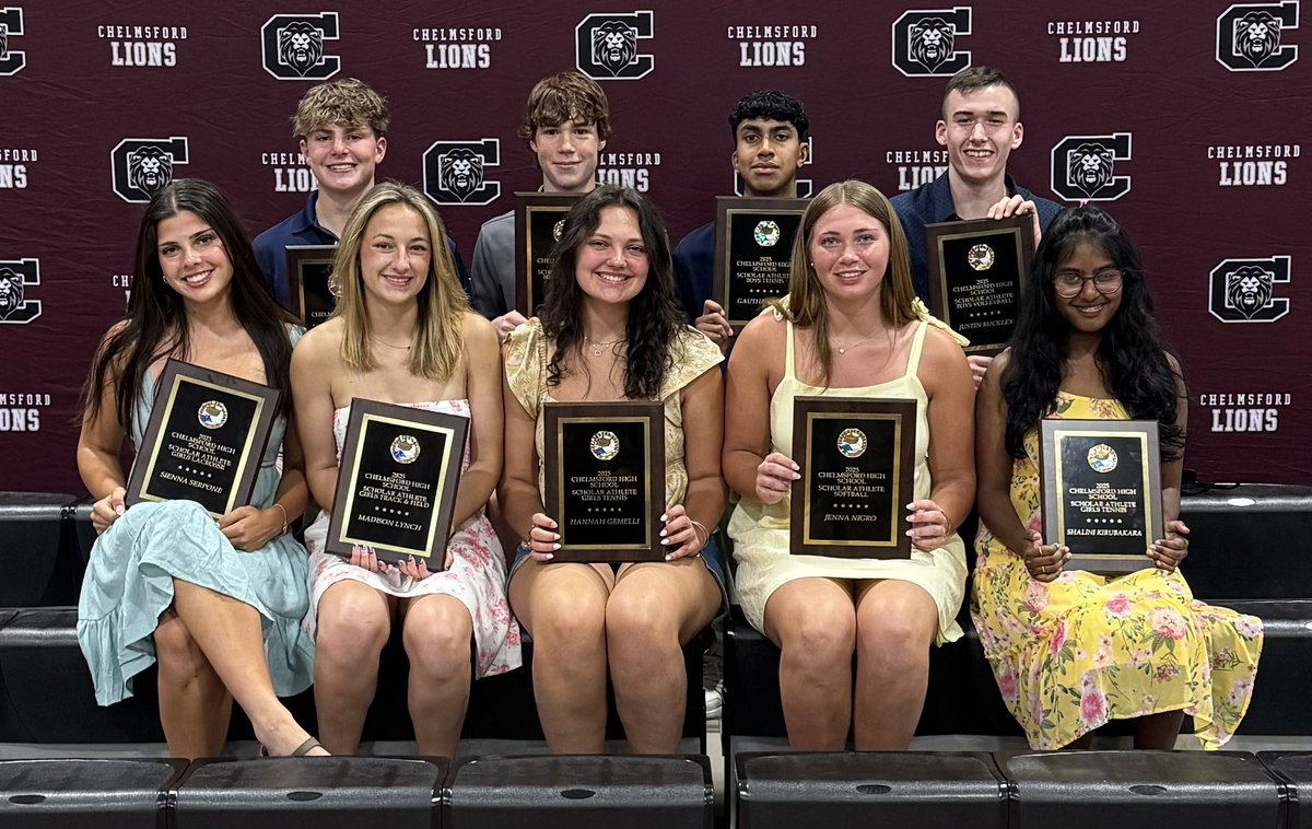 Chelmsford HS Athletics (@_lionsathletics) on Twitter photo Congratulations to all of our Spring Sports Award Winners!
<a href="/CHSASBoosters/">Chelmsford Booster Club</a> <a href="/CHS_Tundra/">The Tundra</a> <a href="/CPSchoolsMA/">Chelmsford Public Schools</a> Congratulations to all of our Spring Sports Award Winners!
<a href="/CHSASBoosters/">Chelmsford Booster Club</a> <a href="/CHS_Tundra/">The Tundra</a> <a href="/CPSchoolsMA/">Chelmsford Public Schools</a>