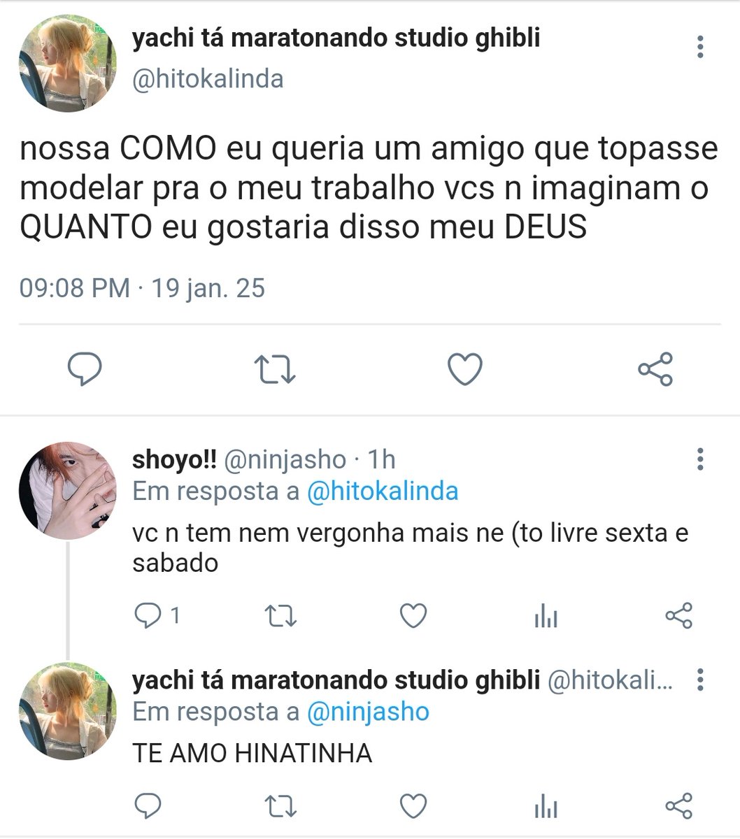 tskymgirl's tweet image. #Kagehina AU • Distant Camera 📸

Yachi precisa de modelos para um trabalho da faculdade sobre o dia dos namorados, mas as únicas pessoas dispostas a ajudá-la são Hinata e Kageyama, que não se falam diretamente a meses.