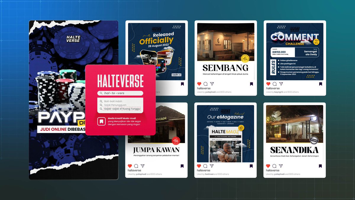 yuliahadi_'s tweet photo. Lagi nyari:
📌 Desain feed Instagram
📌 Story jualan
📌 Logo kece
📌 Flyer event
📌 Banner promo
📌 Poster aesthetic
📌 Kartu nama atau kemasan?

ke @fastinasi ajaaa!

Design cepet, no ribet, hasil memuaskan🤩

 #zonajajan #zonaba #zonauang https://t.co/oO6N496RJy
