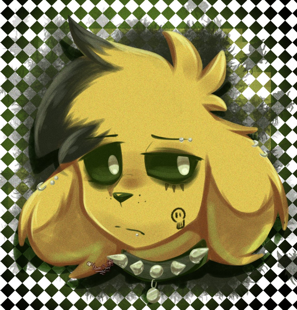 Yium_san's tweet photo. Se volvió emo boy-
Ahhhhh 😭☠☠☠
#CoMPas 💛🖤💛🖤💛🖤💛🖤💛
Quería dibujar el estilo scene y me salio esto xd
Sajuas💛☠🖤 https://t.co/DEWlaBe97q