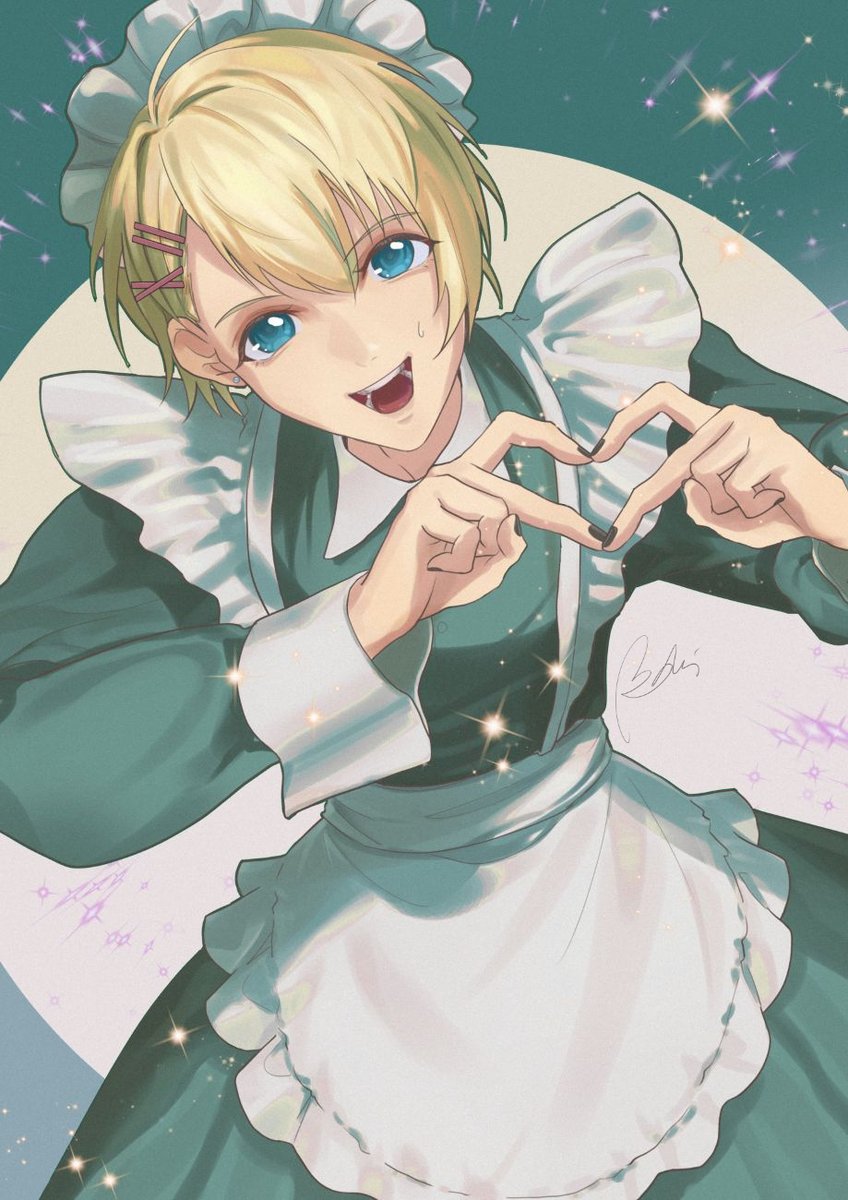 リクエストありがとうございました！
メイド服の来栖翔です