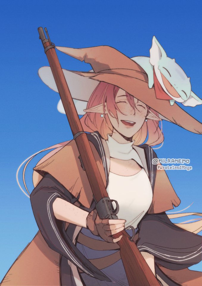 milramemo's tweet photo. #wastelandmage #oc https://t.co/iKNDS8gOka