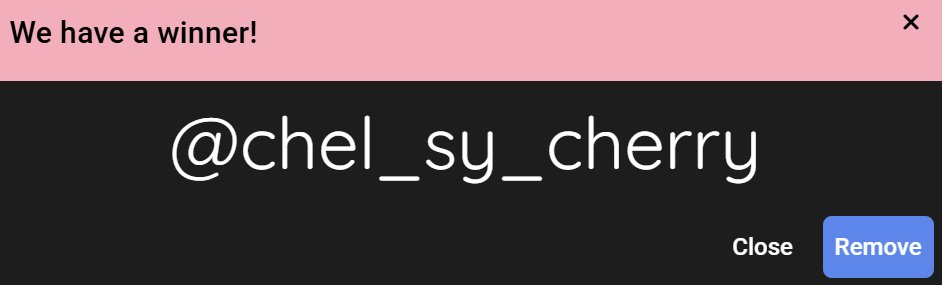 AremdaeumShop's tweet photo. @Angel_sa2108 @tamzcartingbol Loe. Since hindi nag claim yung isa, ang draw po ulit ako. Congratulations po sa winner. Please message us 🙇‍♀️👏

@chel_sy_cherry https://t.co/C4eU8c4h64