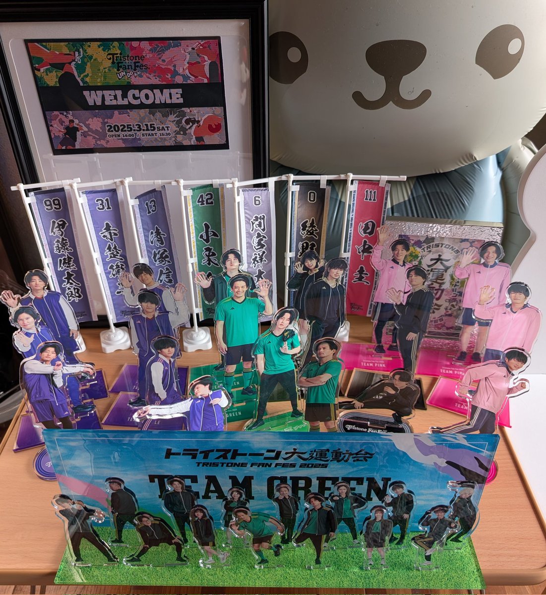 トライストーン大運動　POPUP STORE 田中圭さんセット トライストーン大運動会~PLAYBACK SPECIAL POPUP~ に行ってき